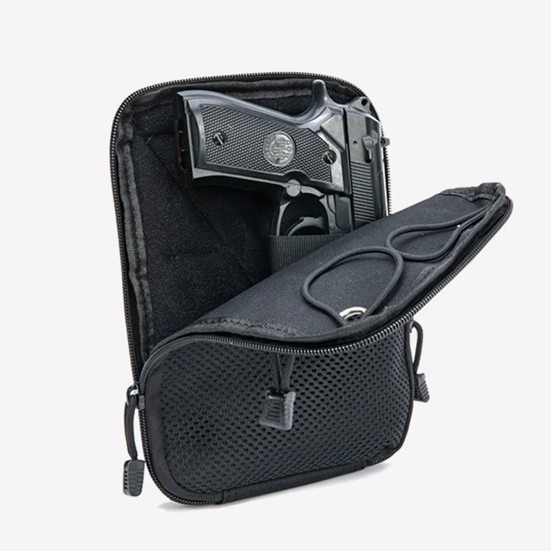 Edc Carry Gun - Molle-funda táctica oculta para pistola, bolsa
